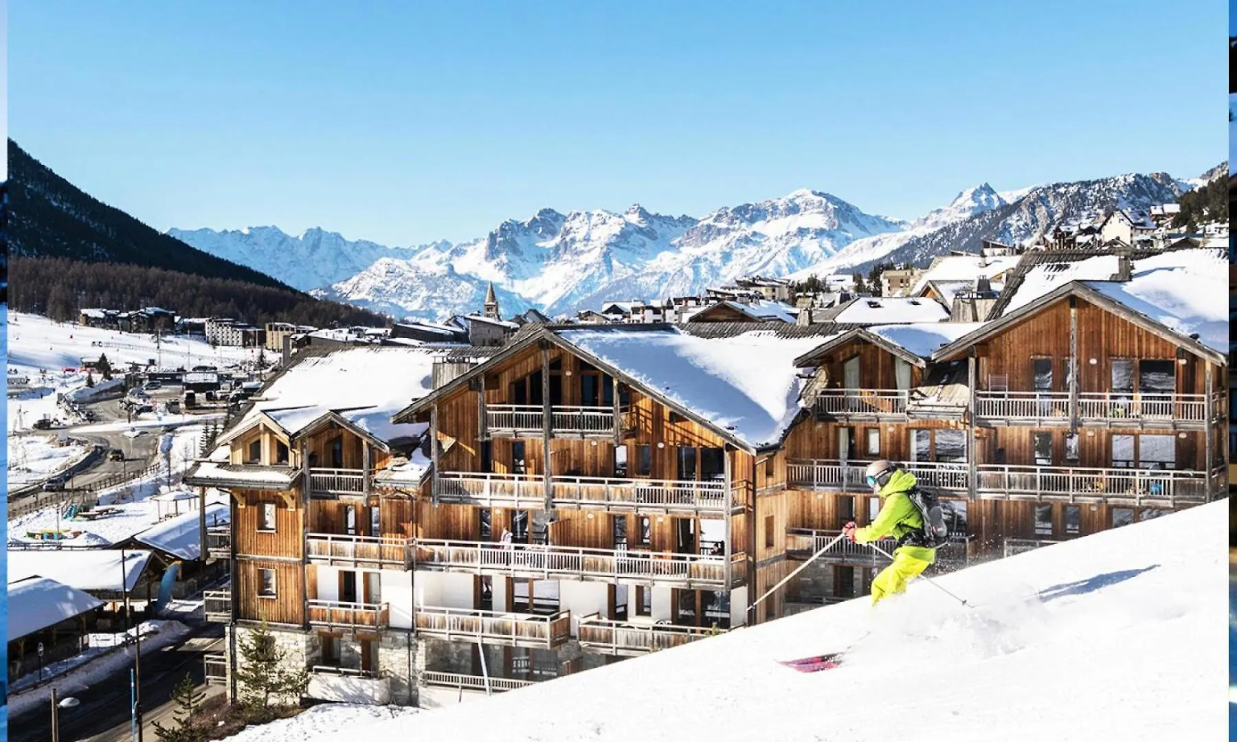 Residence Les Airelles - Appartement En Duplex - Garage Couvert - 50 M Des Pistes De Ski Mae-4114 Montgenevre France